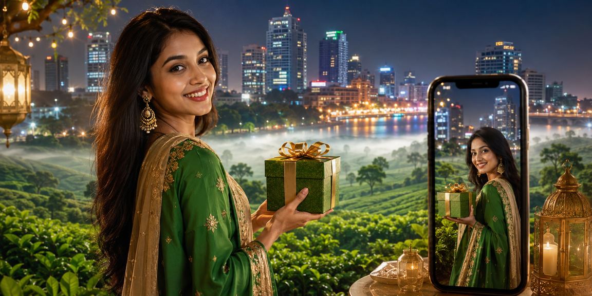 ঢাকাতে মোবাইল ক্যাসিনোর ঈদ উৎসব দৃশ্য